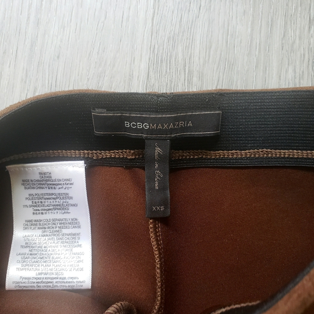 Bcbgmaxazria Suede pants
